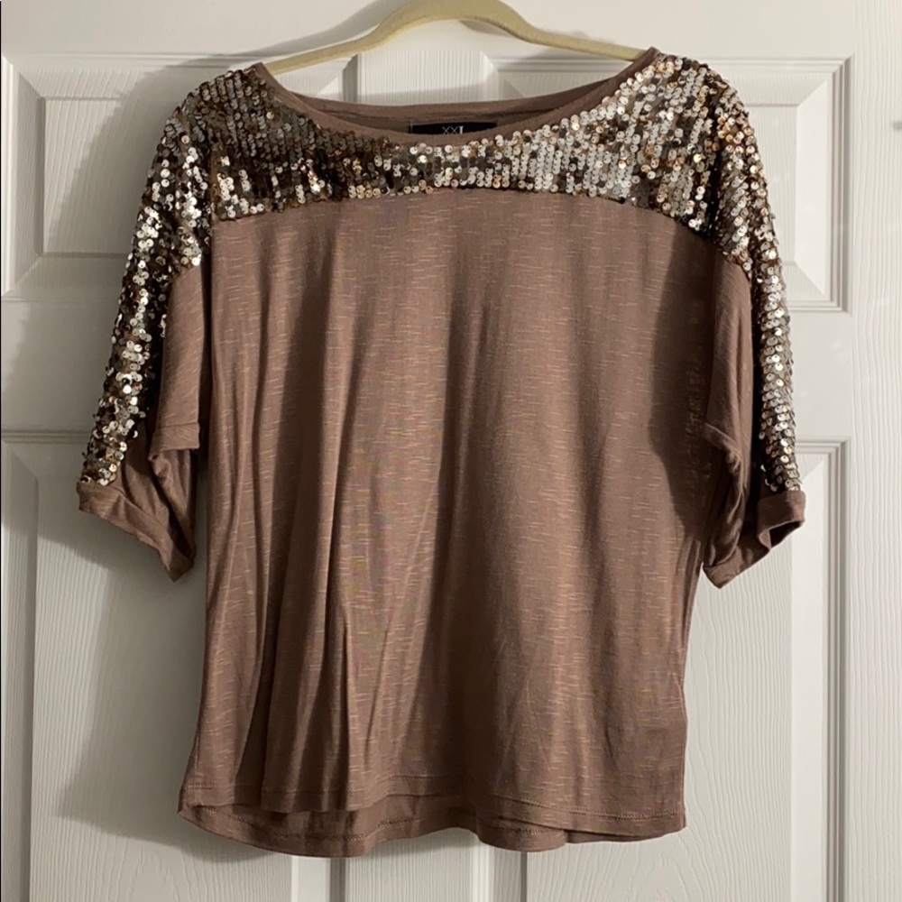 Sequin top